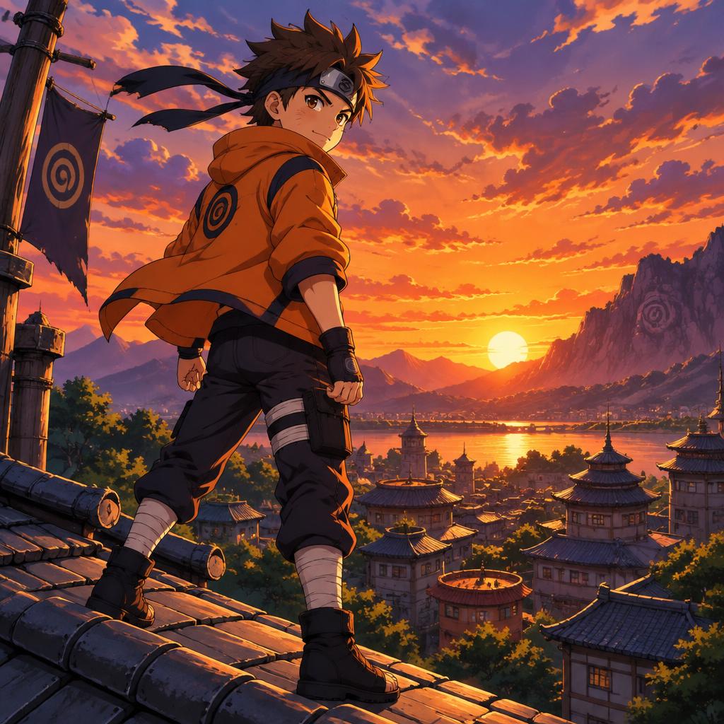 Rooftop at Dusk